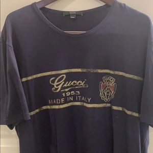 Blue logo Gucci T-Shirt (XXXL)